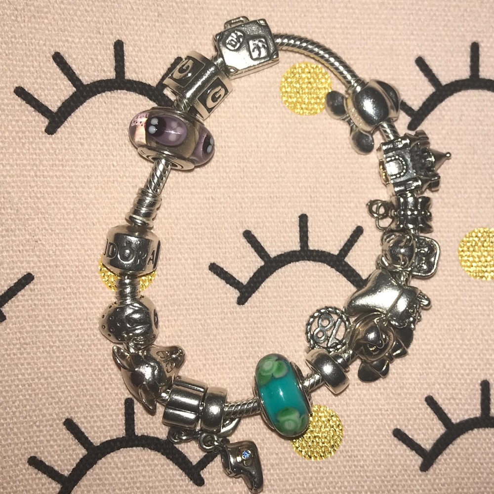 Pandora bracelet & charms